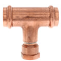 Product Image of 1" x 1" x 3/4" Press x Press x Female Copper Tee
