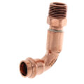 1/2" Press x Male Copper 90° Elbow
