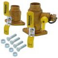 Product Image of 1-1/4" Sweat x Flange Isolator Circulator Pump Install Kit
