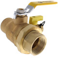 Product Image of 1-1/2" Threaded x 1-1/2" Sweat Pro-Pal Union Full Port Ball Valve w/ Hose Drain (Lead Free)