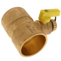 Product Image of 2" C x C T-Drain Valve (Lead Free)