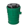 Product Image of 9JF2V2DA1 Pit Plus Jr Simplex Sewage Package w/ 9SC-CIM Sewage Pump, Float Switch & Indoor Alarm