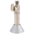 Product Image of 1/2" Nom Comp. (5/8" OD) x 3/8" OD Compression Straight Finishing Valve w/ 2-1/2" Ext., Lead Free (Chrome)