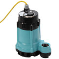 Product Image of HT-10E-CIM 1/2 HP, 80 GPM - Manual Submersible Sump Effluent Pump, 15ft power cord