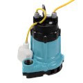 Product Image of HT-10E-CIA-FS 80 GPM Submersible Sump Effluent Pump with Integral Float Switch - 15ft power cord