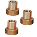 Product Image of 1/2" NPT Female Union for 5120 Water Temperature Mixing Valve with Gauge (Set of 3)
