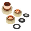 Product Image of 3/4" Sweat Union for 5120 Water Temperature Mixing Valve with Gauge (Set of 3)