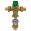 Product Image of 3/4" Sweat Union 5123 Mixing Valve w/ Gauge (Low Lead)