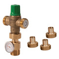 Product Image of 1" PEX Union 5124 Mixing Valve w/ Gauge (Low Lead)