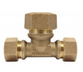 Product Image of 74760T 1" CTS Brass Tee (Lead Free)