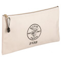 Product Image of 12-1/2" x 7" x 4-1/4" Zipper Bag Canvas Tool Pouch