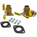 Product Image of 1-1/4" Sweat x Rotating Flange Isolator Circulator Pump Install Kit