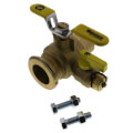 Product Image of 1-1/2" Sweat Isolator w/ MF Drain & Rotating Flange - High Velocity - Lead Free