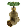 Product Image of 1-1/4" Solder Ends Gate Valve (Lead Free)