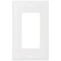 Product Image of 1-Gang Decorator & GFCI Wall Plate, Standard Size, Nylon - White