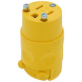Product Image of Residential Grade Straight-Blade Connector, 15A, NEMA 5-15R - Yellow (2P, 125V)