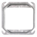 Product Image of 4" Two-Gang Steel Square Device Cover - 3/4" Raised