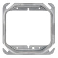 Product Image of 4" Two-Gang Steel Square Device Cover - 1-1/4" Raised