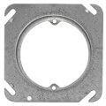 Product Image of 4" Steel Square Device Cover, Center Blanked w/ Tapped Ears - 1" Raised