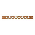 Product Image of 1/2", 3/4", 1", 24 Gauge Copper Stub Out Bracket (20" Length)