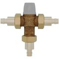 Product Image of 1/2" PEX Expansion TubMixer Adjustable Thermostatic High-Flow Point-of-Use Mixing Valve (2 Cv)