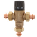 Product Image of 1/2" Press MIXCAL 3-Way Adjustable Thermostatic and Pressure Balanced Mixing Valve 