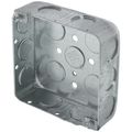 Product Image of 4" x 1-1/4" Deep Square Box w/ 1/2" Knockouts