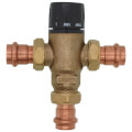 Product Image of 3/4" Press MIXCAL 3-Way Adjustable Thermostatic and Pressure Balanced Mixing Valve 