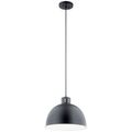 Product Image of Zailey 12.5" 1 Light Pendant (Black)