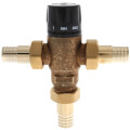 Product Image of 1" PEX Crimp MIXCAL 3-Way Adjustable Thermostatic and Pressure Balanced Mixing Valve 