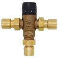 Product Image of 1" Sweat MIXCAL 3-Way Thermostatic Mixing Valve w/ Check Valves