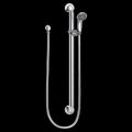 Product Image of 1-1/2 x 36" Chrome/Stainless Commercial Shower w/ Slide Bar/Grab Bar, 52236GBM17