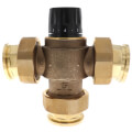Product Image of 1-1/2" NPT 3-Way High Flow Thermostatic Mixing Valve, 13 Cv (Lead Free)
