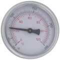 Product Image of Strap-On Pipe Thermometer for 3/8"-1.5" Pipe, 0-248F