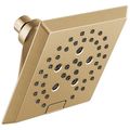 Product Image of H2Okinetic 5-Setting Angular Modern Raincan Shower Head, 1.75 GPM (Lumicoat Champagne Bronze), 52664-CZ-PR