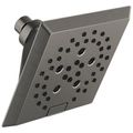 Product Image of H2Okinetic 5-Setting Angular Modern Raincan Shower Head (Lumicoat Black Stainless), 52664-KS-PR