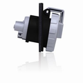 Product Image of 30A, 347/600V 3-Phase WYE, 4P, 5W, Outlet North American Pin & Sleeve Receptacle, IP67, Watertight (Black)
