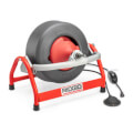 Product Image of K-3800 Drum Machine, C-45 1/2" x 75' Cable, T-102 Funnel Auger, T-142 Knife Blade Cutter, T-107 Spade Cutter, A-12 Pin Key, Gloves