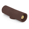 Product Image of 16 Series Taper Nose,Cam-Type Connector, Double Male, Multi-Way Connector, 400A Max (Brown)