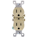 Product Image of Quickwire Push-In & Side Wired Duplex Receptacle - Ivory (125V)