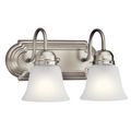 Product Image of 12.25" 2 Light Vanity Light (Brushed Nickel)