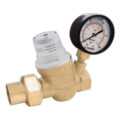 Product Image of 1/2" Sweat Union x FNPT PresCal Compact Pressure Reducing Valve with Gauge