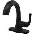 Product Image of Kayra Single Handle Pull-Down Bathroom Faucet (Matte Black), 533LF-BLPDMPU