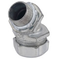 Product Image of 3/4" Insulated Zinc Plated Steel 45-Degree Liquid Tight Connector