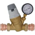 Product Image of 1" Press Union AutoFill Filling Valve w/ Pressure Gauge