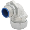 Product Image of 1/2" Insulated Zinc Plated Steel 90-Degree Liquid Tight Connector