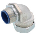 Product Image of 3/4" Insulated Zinc Plated Steel 90-Degree Liquid Tight Connector 