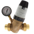 Product Image of 1-1/4" Sweat Pressure Reducing Valve w/ Gauge (Low Lead, Pre-adjustable)