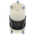 Product Image of Industrial Grade Connector, 20A, NEMA 5-20R - Black/White (125V)