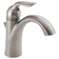 Product Image of Lahara Single Handle Bathroom Faucet (Stainless, Metal Pop-Up Drain, DST), 538-SSMPU-DST